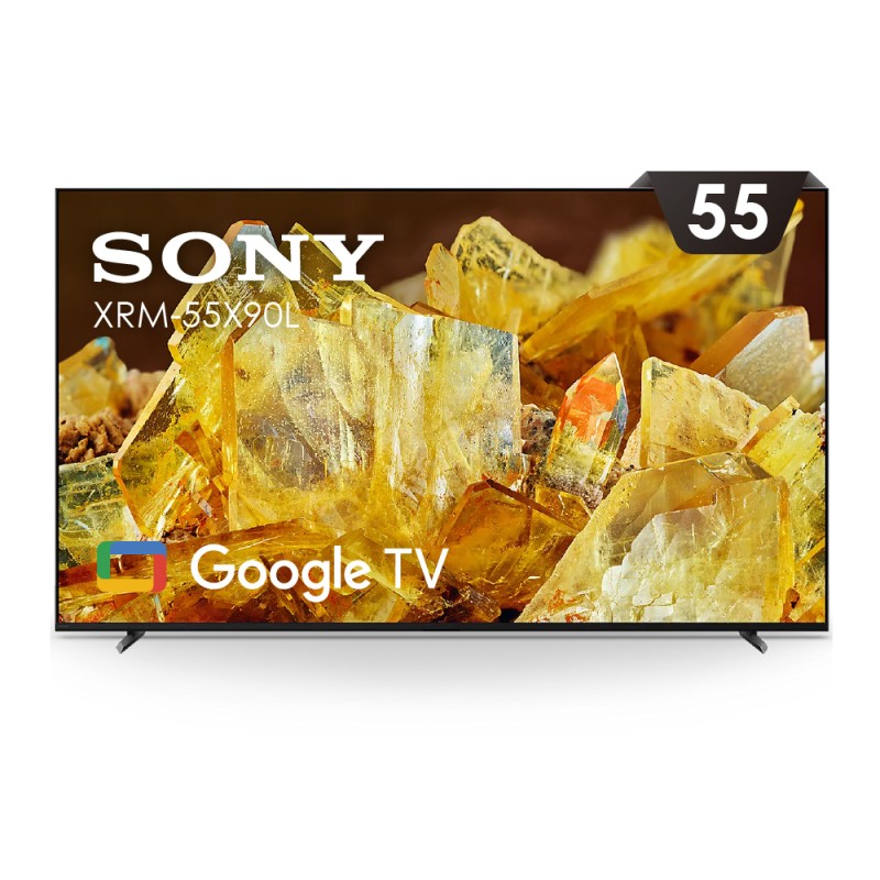 送 2 年延長保固 SONY 索尼 BRAVIA 55型 4K HDR Full Array LED Google TV顯示器 XRM-55X90L