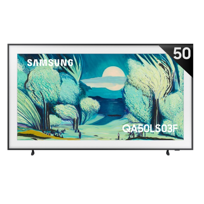 三星 50型 4K Frame畫框美學顯示器 50LS03F QA50LS03FAXXZW 固定式壁掛安裝