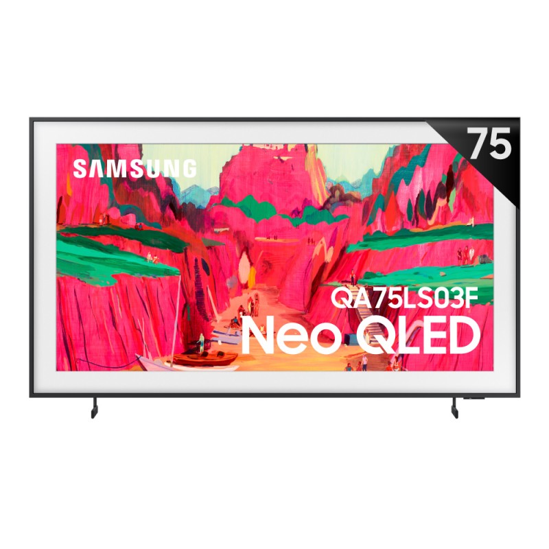 三星 75型 4K Frame Pro畫框美學顯示器 75LS03F QA75LS03FWXXZW 固定式壁掛安裝