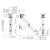 Vogel's MOMO 2137 10~43吋 可調式螢幕支架 承重20kg