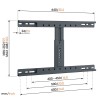 Vogel's TVA 6950 壁掛架加強支架 適用特定TVM系列