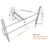 VOGEL'S BASE 25 L 40-65吋 單臂式 壁掛架