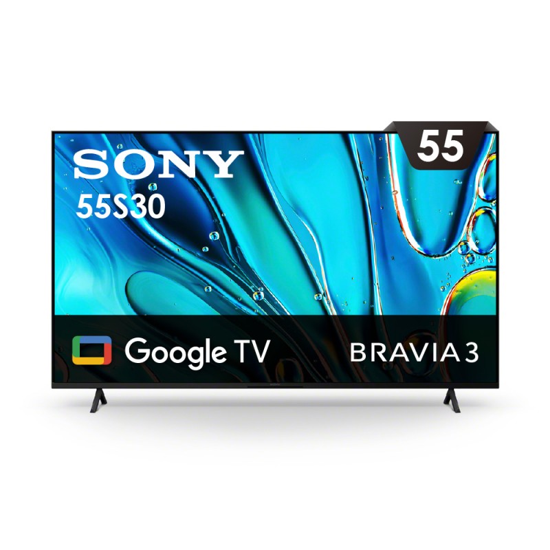 SONY BRAVIA 3 55型 X1 4K HDR Google TV顯示器(Y-55S30)