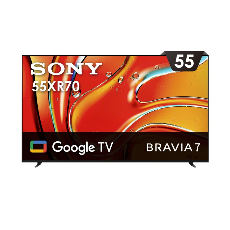 SONY BRAVIA 7 55型 XR Mini LED 4K HDR Google TV顯示器(Y-55XR70)