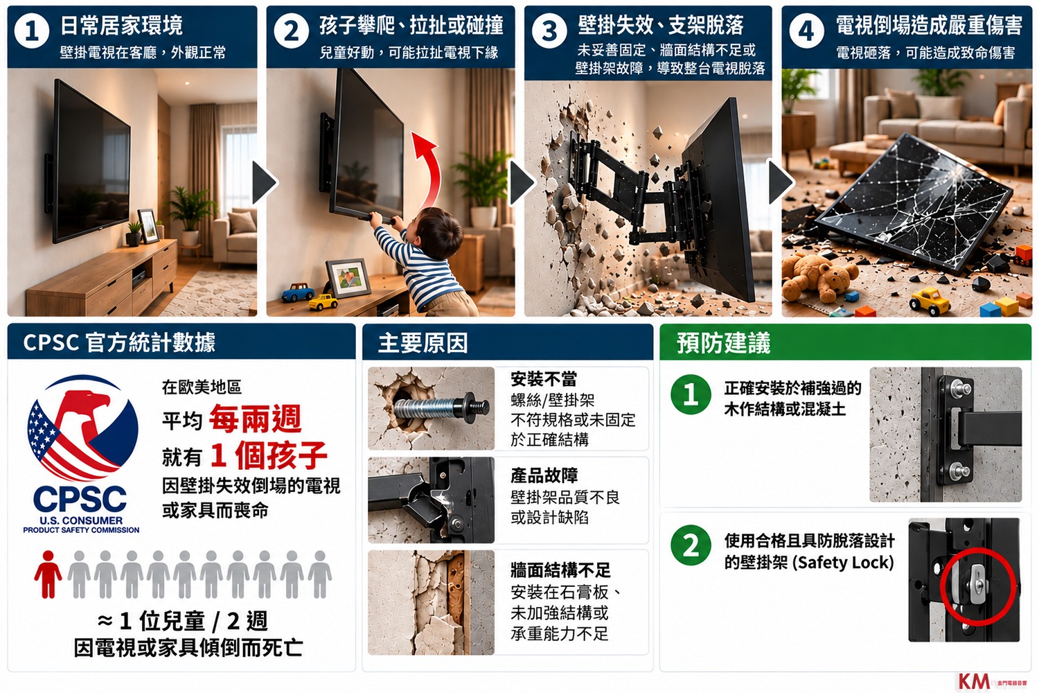 壁掛失效說明